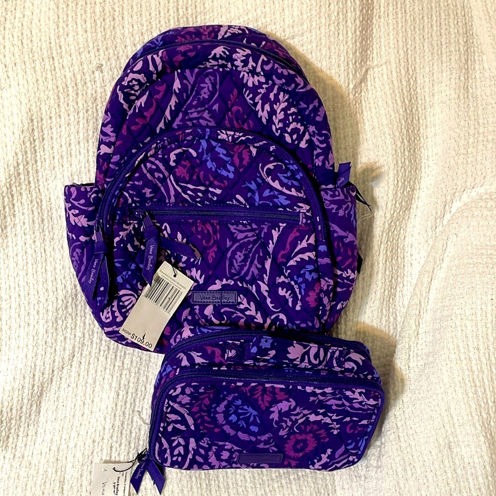Vera Bradley Mini Backpack Set